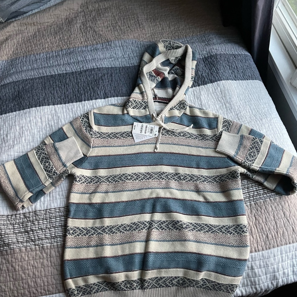 Sun + Stone Multicolor Hooded Sweater